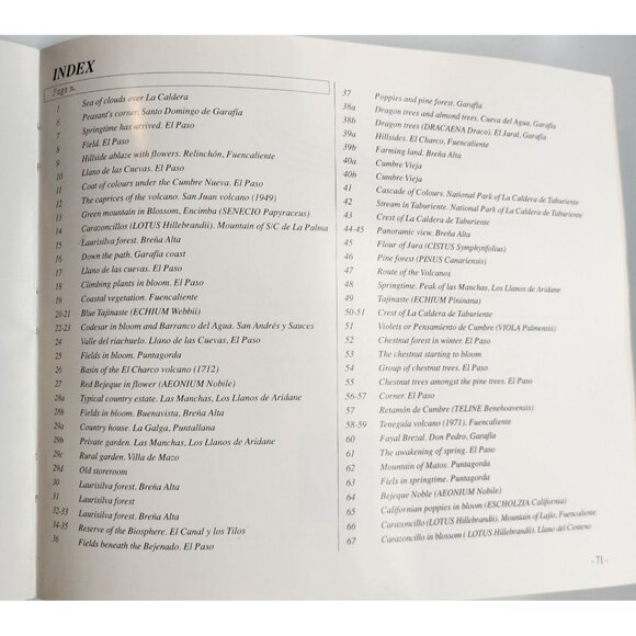 La Palma U Jardin Natural Book Juan José Santos Spain Photographs English Text - Picture 8 of 12